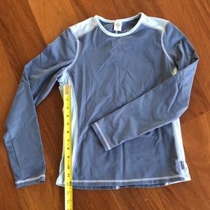 Prana Breathe running top medium weight, fitted, medium.